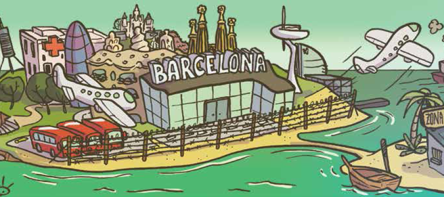 Situació actual del barri de La Marina amb el transport públic