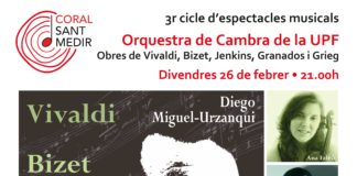 L’Orquestra de la UPF fa un concert a l’Església de Sant Medir