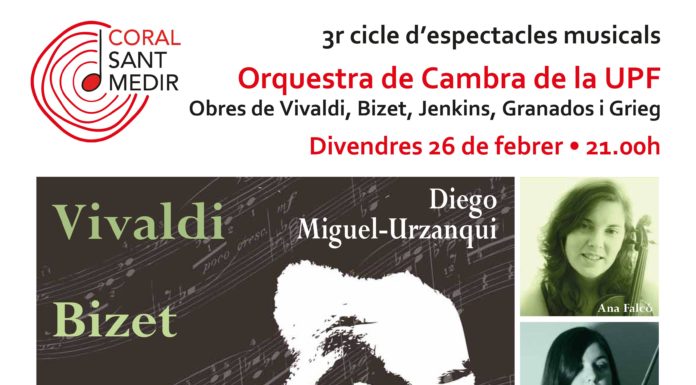 L’Orquestra de la UPF fa un concert a l’Església de Sant Medir