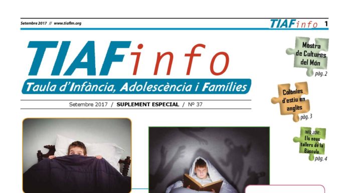 Pors infantils, mostra de cultures, habilitats parentals…