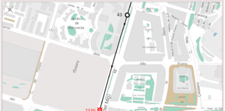 Parada de bus anul·lada