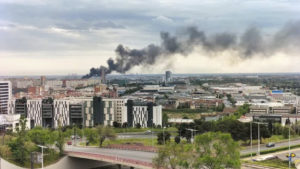incendi a Can Tunis