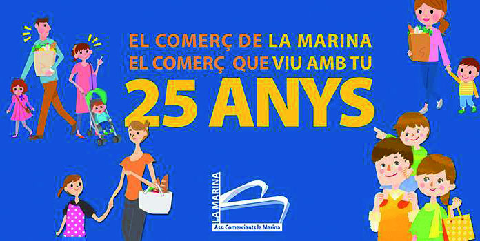 L’Associació de Comerciants de la Marina, compromesa amb les reivindicacions del barri