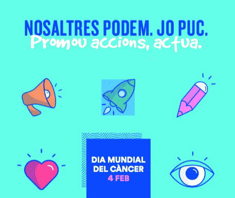 El Dia Mundial contra el Càncer ens recorda el repte de cuidar-nos!