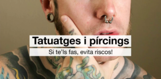 Consells per a les persones que decideixen fer-se tatuatges o posar-se pírcing