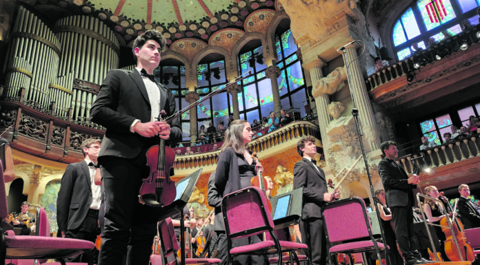 Hipnòtic concert solidari de la Jove Orquestra Simfònica de Barcelona