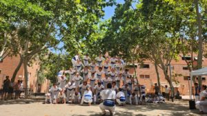 La Festa Major d’Eduard Aunós, inauguració de les Tretze Roses, Falcons de Vilanova i processó de la Verge del Carme