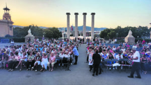 Una màgica nit d’havaneres enlluerna les Fonts de Montjuïc