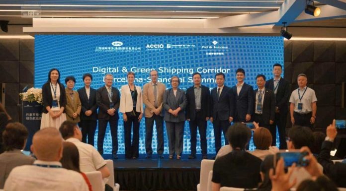 El corredor verd entre els ports de Barcelona i Shanghai, protagonista de la missió institucional de l’Ajuntament de Barcelona a la Xina