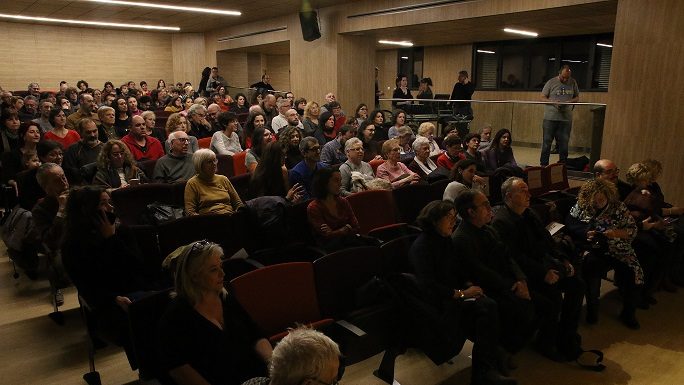 S’inaugura el teatre Sala Maremar de l’escola Bàrkeno