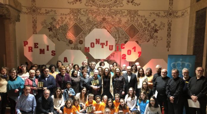 Connectem amb els Premis Sants-Montjuïc 2017