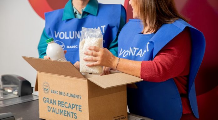 El Banc dels Aliments necessita 6.000 voluntaris més per al Gran Recapte