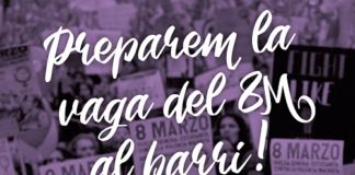 Trobada per preparar la vaga del 8M