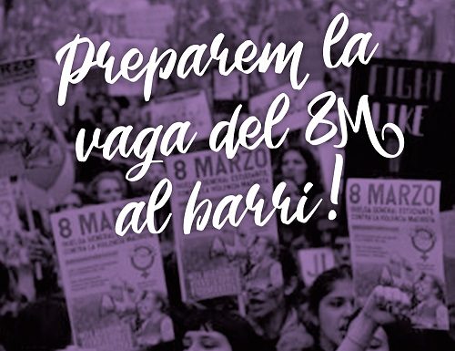 Trobada per preparar la vaga del 8M