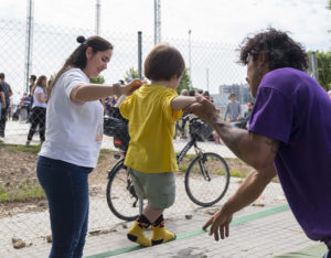 <strong>La Marina del Prat Vermell estrena un nou espai esportiu amb una jornada d’activitats comunitàries