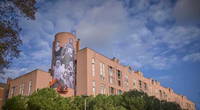 La Vinya inaugura nou mural