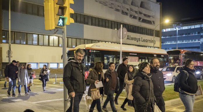 Millorar la distribució, reduir transit i cuidar el comerç, les observacions de les caminades veïnals pel passeig