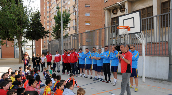 Exjugadors del Barça al barri