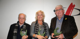 L’entrega dels guardons Francesc Candel omple el Col·legi de Periodistes