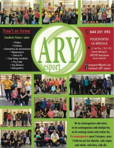 ARY Esport estrena temporada amb la Primera Jornada de Nutrició, Esport i Salut