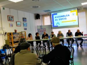 La primera assemblea de AAVV de Sant Cristòfol