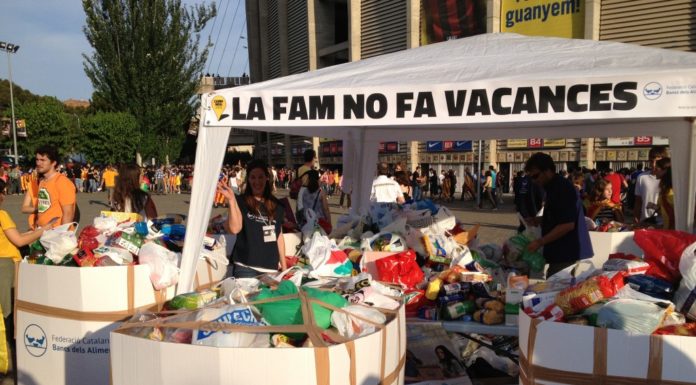 Gran èxit de la campanya d’estiu del Banc d’Aliments arreu de Catalunya