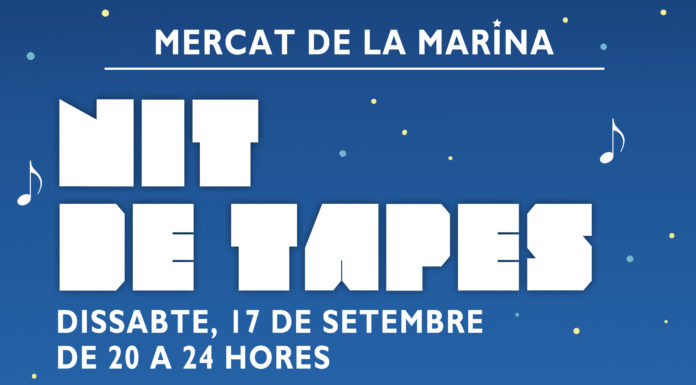 Nit de tapes al mercat de la Marina