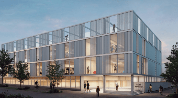 En marxa les obres del nou CEM La Marina