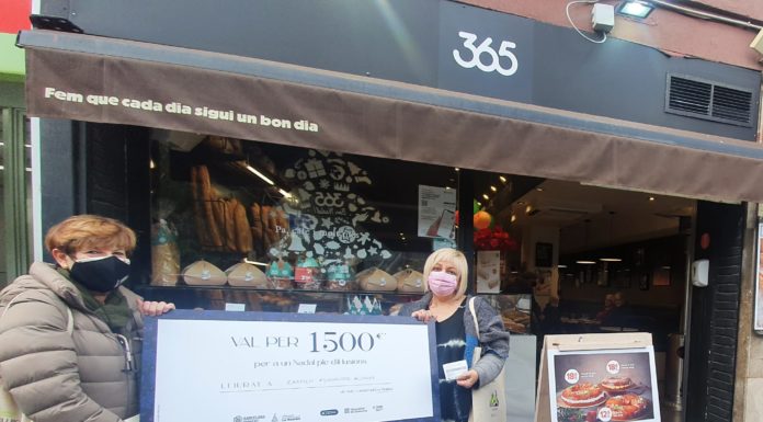 El comerç de La Marina reparteix 1.500€ al sorteig de Nadal