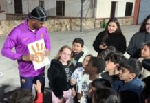 Marcus Rashford a la Fundació Mans a les mans