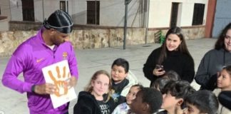 Marcus Rashford a la Fundació Mans a les mans