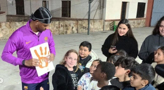 Marcus Rashford a la Fundació Mans a les mans