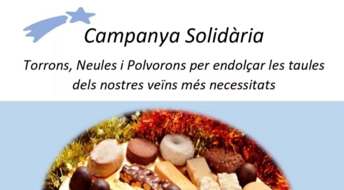Recollida solidària de productes nadalencs a la Marina