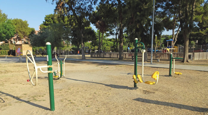 Circuit de cal·listènia a la Marina Cal·listènia