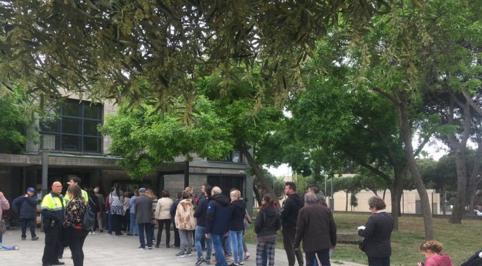 Històrica participació a la jornada electoral a la Marina