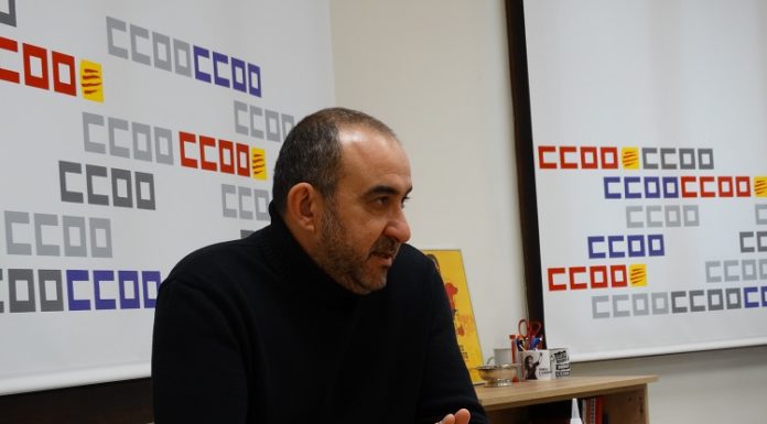 Entrevista amb Javier Pacheco, secretari general de CCOO a Catalunya
