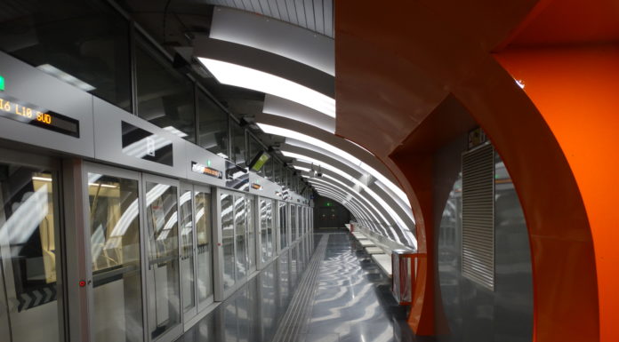 Avanços al muntatge de les futures estacions del metro L10 Sud