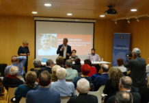L’alcaldable del PSC, Jaume Collboni, presenta les seves propostes per al districte