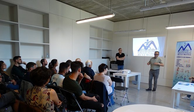 La Federació d’Esports presenta el seu projecte a la resta d’entitats del barri