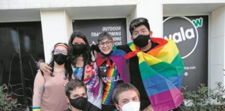 Reivindicació del jovent del barri pels drets del col·lectiu LGTBIQ+