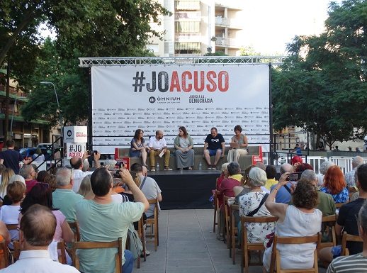 “El judici a la democràcia” d’Òmnium a La Marina