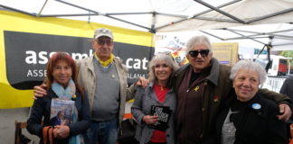 Òmnium Cultural, ANC i Súmate porten “Mirades Republicanes” a la plaça Marina