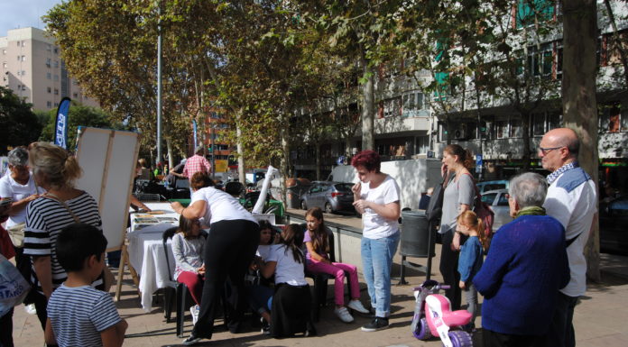 Entrevista al Centre Cultural Estrelles Altes en motiu de les samarretes Parlem