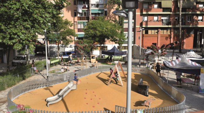 La caiguda d’una branca fereix a una dona en un parc del barri de la Marina