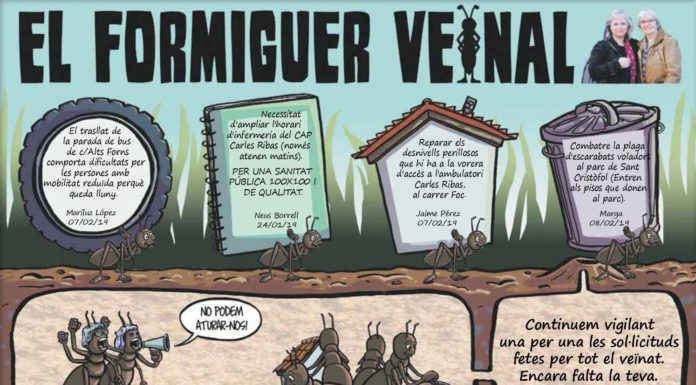El Formiguer Veinal: les denúncies dels veïns de la Marina
