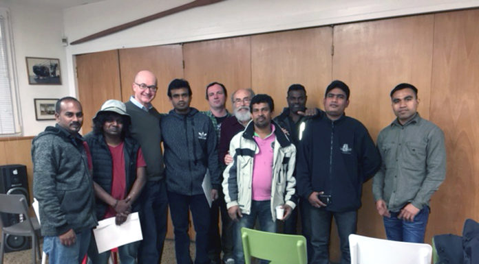 Els mariners del vaixell C-Star han tornat a casa