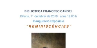 “Reminiscències”, l’exposició que romandrà aquest mes a la Biblioteca Francesc Candel