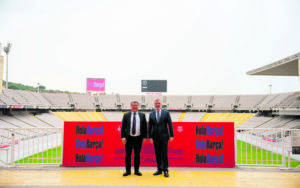 El Barça ja ha posat en marxa la remodelació de l’Estadi Olímpic Lluís Companys