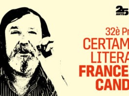 Oberta la convocatòria del 32è Certamen Literari Francesc Candel