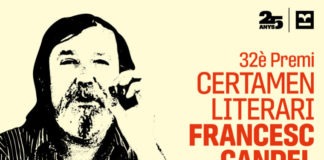 Oberta la convocatòria del 32è Certamen Literari Francesc Candel